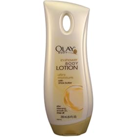 Olay Body Body Lotion, In-Shower, Ultra Moisture with Shea Butter, 8.4 oz.