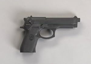 Ju-Sports 4201001 - Pistola de goma, color negro