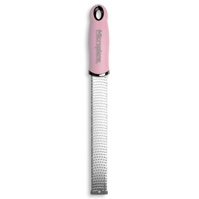 Premium Classic Zester / Grater with Pink Handle
