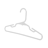 Childrens White Tubular Hangers - Set of 10 by Merrick