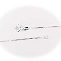 Sterling Silver 0.9mm Box Nickel Free Chain Necklace Italy 14, 15, 16, 18, 20, 22 Inch