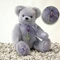 Lucky Stone Bear- Amethyst -In Stock