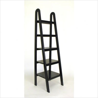 Ladder Shelf in Black