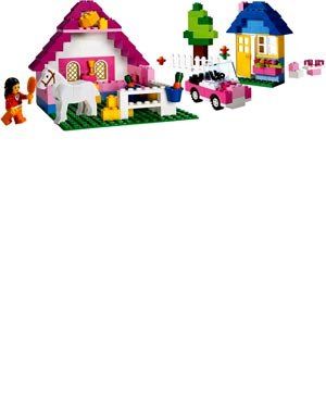 LEGO Pink Brick Box Large (5560)