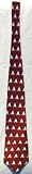 TUX the PENGUIN SILK RED Necktie (Red/Maroon)