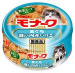 ペットライン　CM-4　モナーク　まぐろ・瀬戸内産いりこ入り　80g