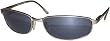 Porn Star Optics HIGHWAY STAR Matte Silver Sunglasses with Smoke Polycarbonate Lenses