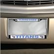 Tennessee Titans Chrome License Plate Frame