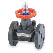 Hayward PVC Diaphragm Valves, FPM Seal, 2" Socket/Threaded