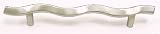 Large Wavy Pull - Large Wavy Pull in Brushed Satin Nickel