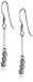 Amazon Collection Sterling Silver Diamond Cut Bead Necklace and Earrings Jewelry Set