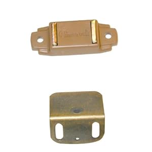 Amerock Magnetic Catch For Overlay Cabinet Door Tan by Amerock