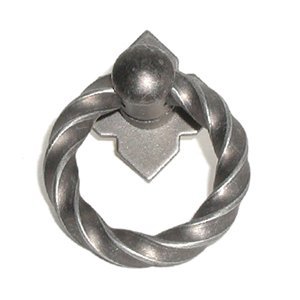 Top Knobs M640 Normandy Twisted Ring Pull Steel