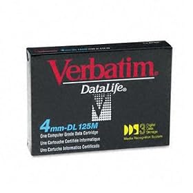 Verbatim 12 24GB DDS3 4MM 125M DAT Cartridge 1-Pack by Verbatim