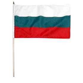 Bulgaria Flag 12 x 18 inch