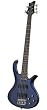 Schecter Riot Deluxe-5 Five String Bass - Dark Metallic Blue