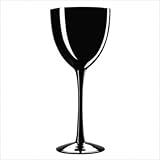 IMAGE OF Palais Black 8 oz. Wine Glass [Set of 4]