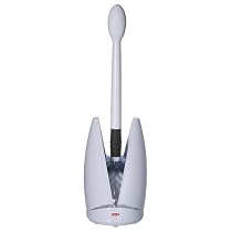 OXO Flexible Neck Toilet Brush with Canister
