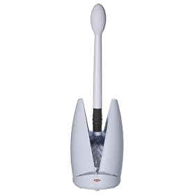 OXO Flexible Neck Toilet Brush with Canister