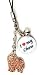 Chow Dog Cell Phone Charm