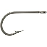Mustad 7691S Big Game Southern and Tuna Stainless Steel Forged Hook (10-Pack)