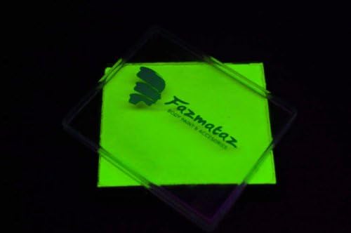 Fazmataz Neon Yellow UV Blacklight Face and Body Paint- 50g (1.75 Ounces)