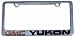 Yukon - Logo/Word - License Frame - Daytona Icon