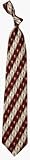 Gradient Pattern Cross (Burgundy) All Silk Adult Tie From Eagle Wings