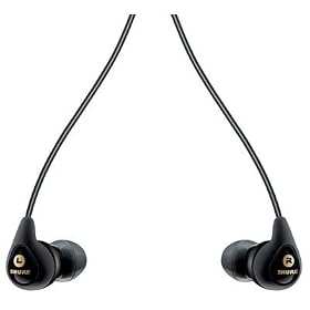 Shure SE115-K Sound Isolating Earphones with Dynamic Microspeaker II (Black)