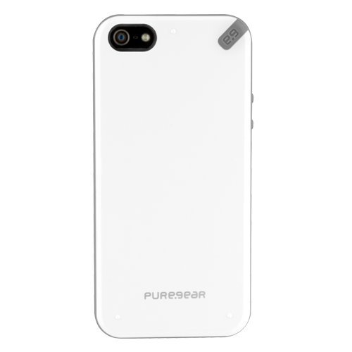PureGear Slim Shell Case for iPhone 5S/5 - White