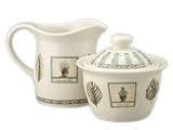 Pfaltzgraff Naturewood Sugar & Creamer Set