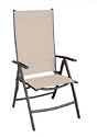 Tan Sling Folding Chair