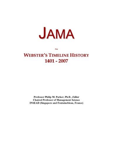 Jama: Webster's Timeline History, 1401 - 2007