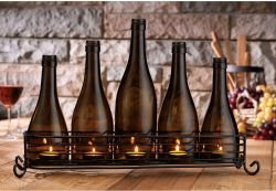 VINO 5 WINE BOTTLE IN CRADLE