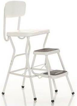 Cosco Chair Stool 200 Lb. Capacity 17-1/2" White COSCOHOME