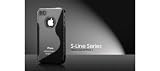 Produkt-Bild: iProtect ORIGINAL APPLE IPHONE 4 / 4S HIGEND S-LINE CASE TASCHE H&Uuml;LLE TRANSPARENT / SCHWARZ