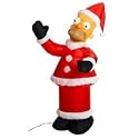 4 FT - Gemmy Christmas Airblown Inflatable - Indoor Santa Homer Simpson