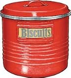 Biscuit Storage Tin Red by Typhoon