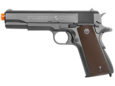 Colt 1911 CO2 Blowback Airsoft Pistol, Full Metal airsoft gun