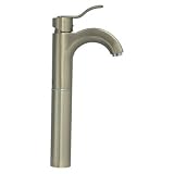 Wavehaus Tall Elevated Bathroom Sink Faucet Finish: Brushed Nickel