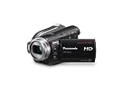 Panasonic HDC-HS100EBK Full HD Camcorder With New 3MOS Sensor System Records Direct To 60GB HDD or SD Card