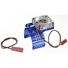 Team Integy Motor Heatsink Fan, Blue: Stamp, Rust, Band, Slash from Traxxas Electric Motors