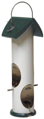 Varicraft R2TC Recycled Plastic Thistle Feeder with Clear Seed Ports