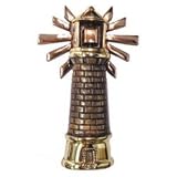 Door Knocker - Lighthouse ( Brass / Bronze ) ( 8 &acute; H x 5 &acute; W x 1.5 &acute; D ) - B00112JGMO