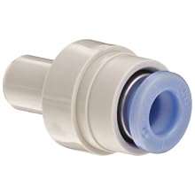 SMC KDM Series Polybutylene Terephthalate Rectangular Plug Side Multi-Connector, 6mm Tube OD
