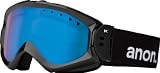 Anon Damen Skibrillen MAJESTIC PAINTED, black/blue solex lens, 233398