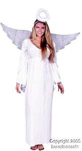 Women's Classic White Angel Halloween Costume