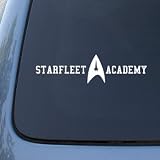 STARFLEET ACADEMY ALUMNI - Car, Truck, Notebook, Vinyl Decal Sticker #2169 | Vinyl Color: White