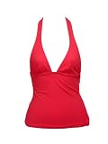 Calvin Klein Halter Camisole Swimsuit-top Pink/blue