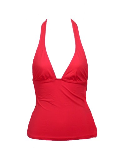 Calvin Klein Halter Camisole Swimsuit-top Pink/blue